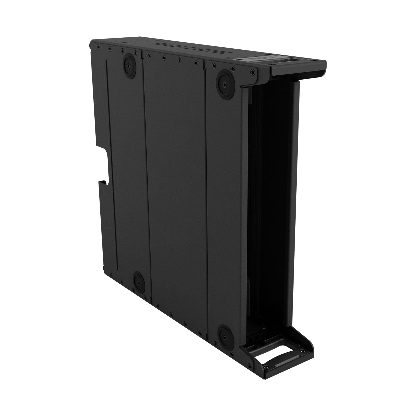 AluPro 2U - Full size with cable cutout (ventilated)