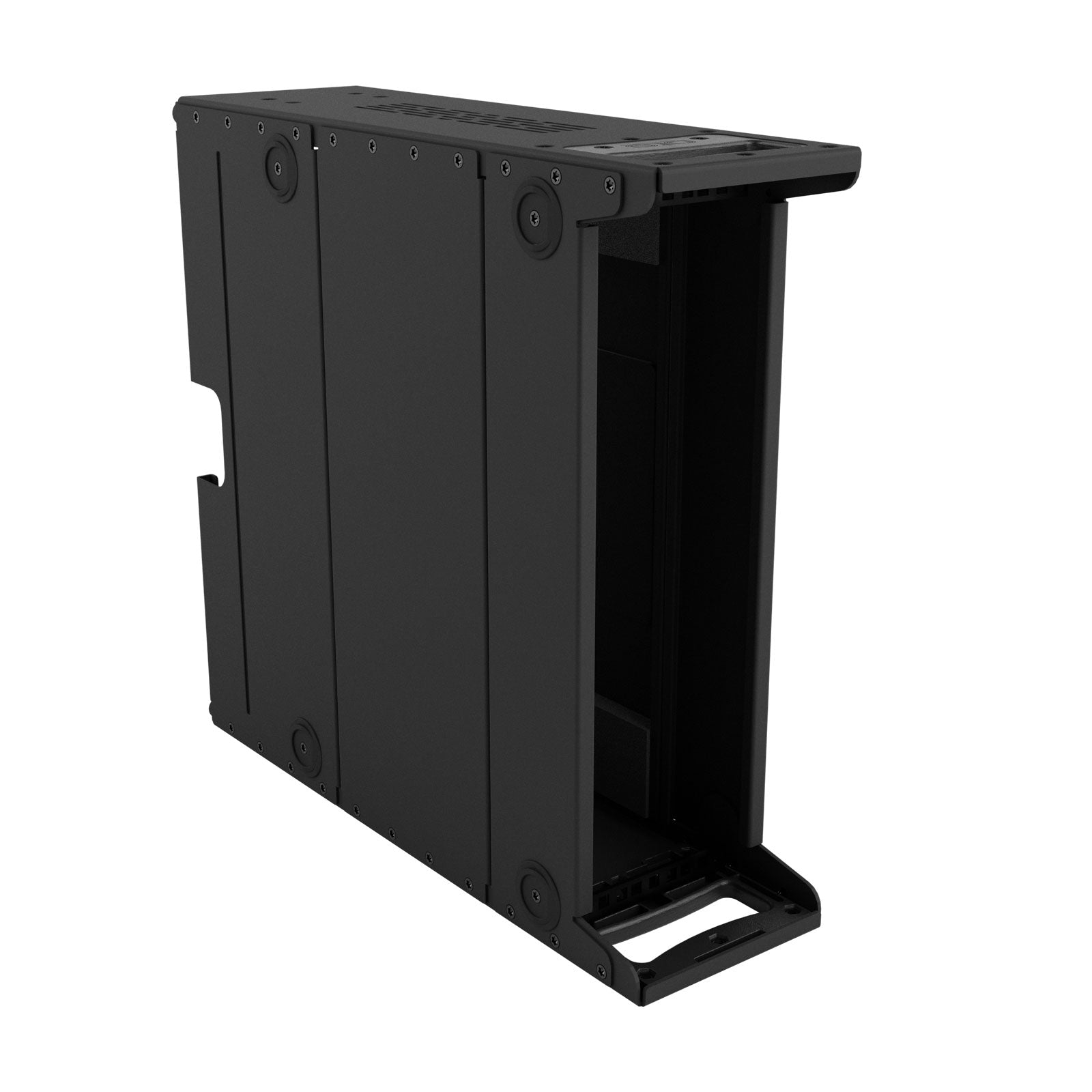 AluPro 3U - Full size with cable cutout (ventilated)