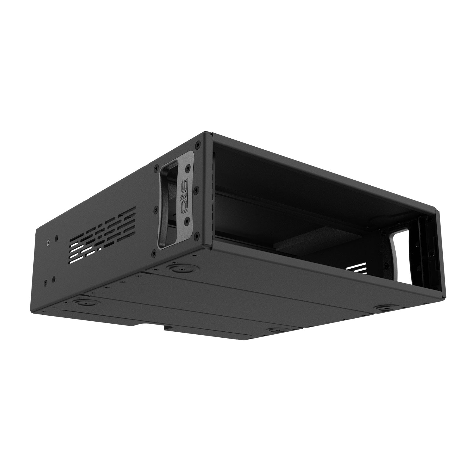 AluPro 3U - Full size with cable cutout (Max depth, ventilated)