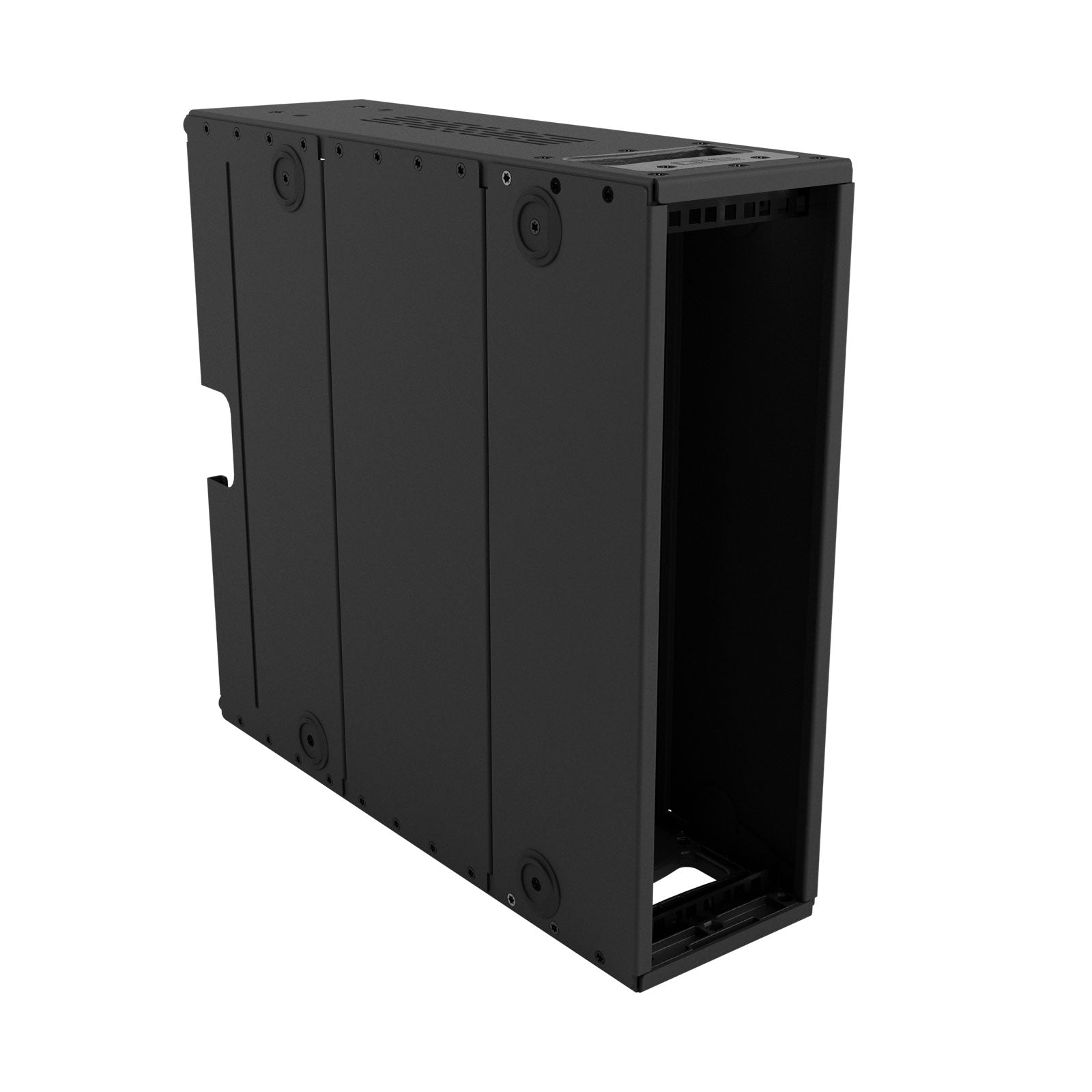 AluPro 3U - Full size with cable cutout (Max depth, ventilated)