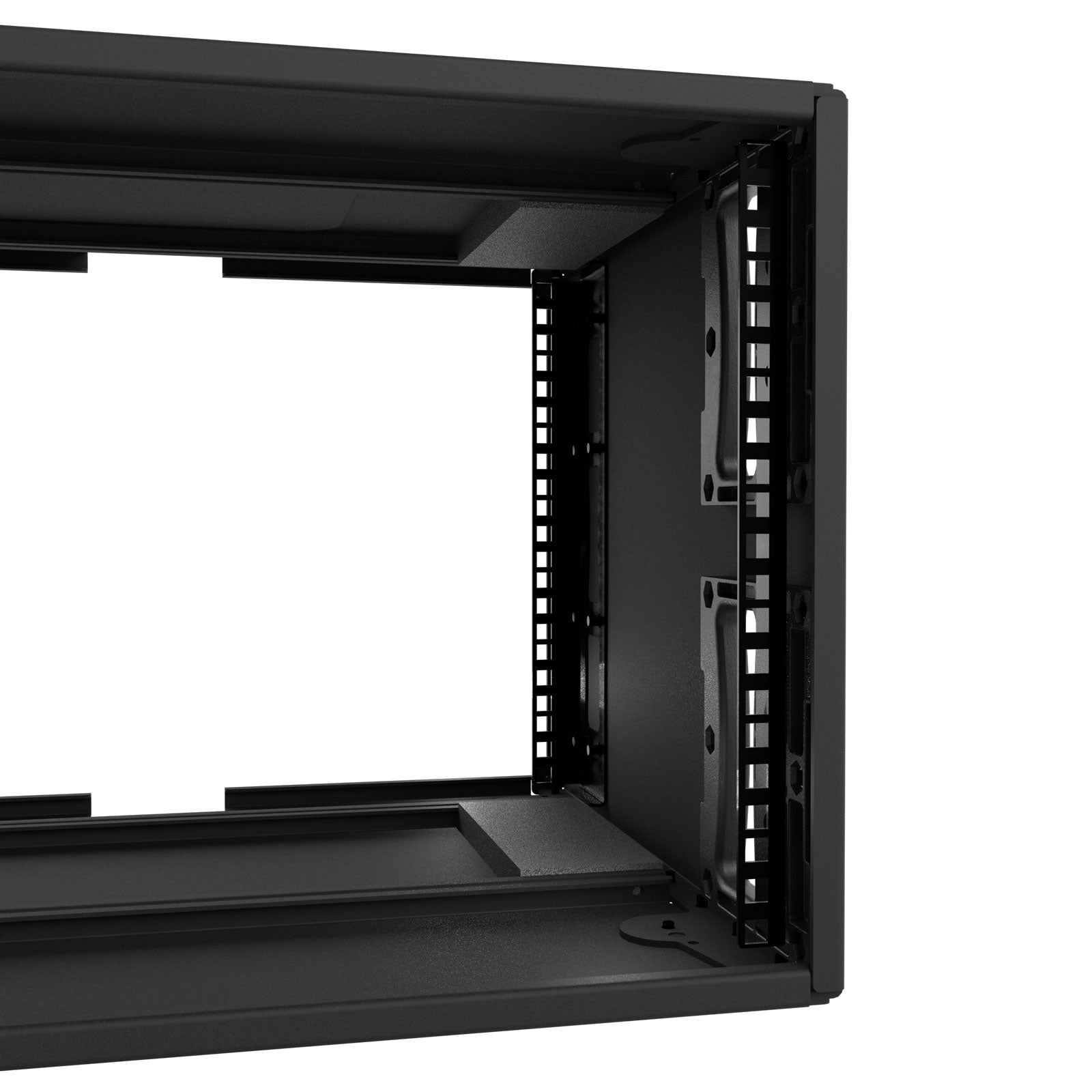 AluPro 7U - Shallow with cable cutout (Max depth)