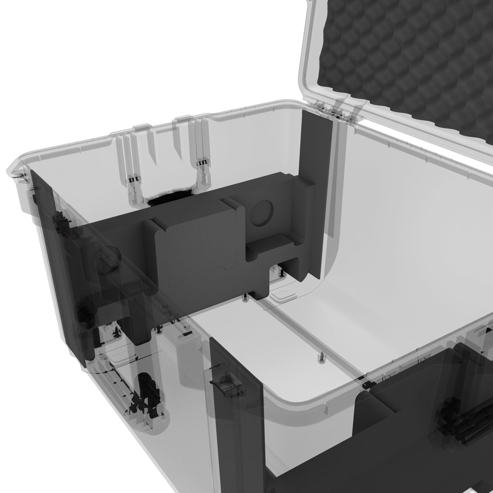 Foam insert 2 pc 2U Tiny in Peli™ Air 1637