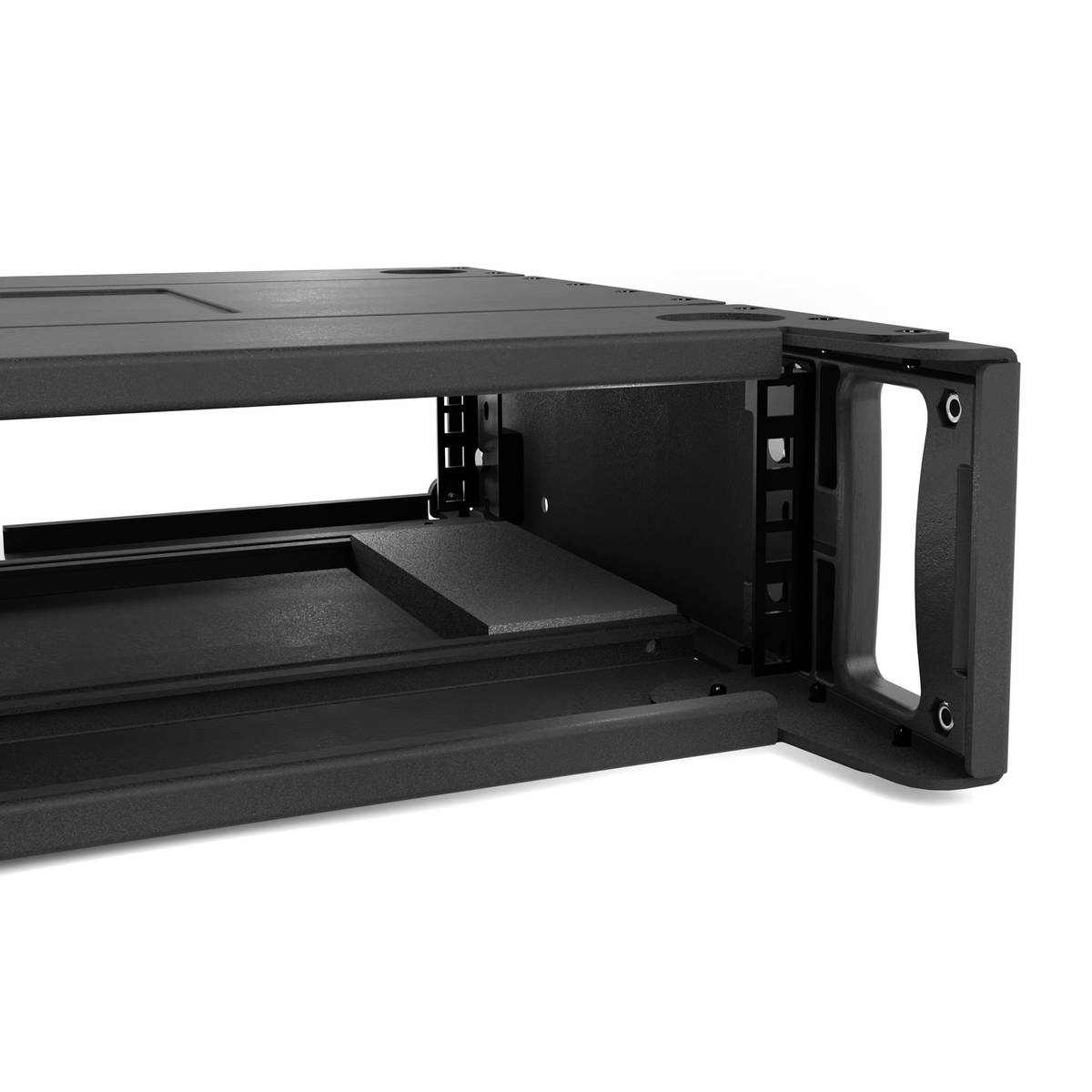 Alupro 2U - Shallow with cable cutout