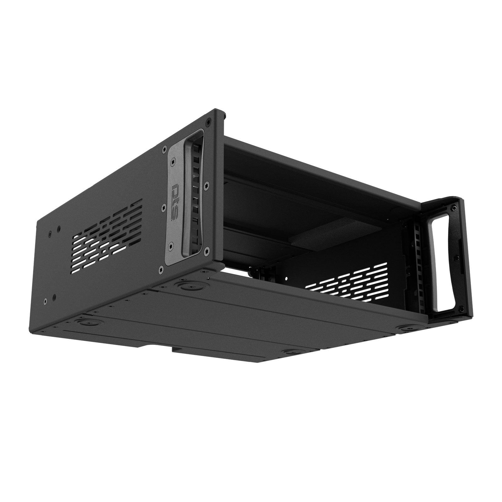 AluPro 4U - Full size with cable cutout (ventilated)
