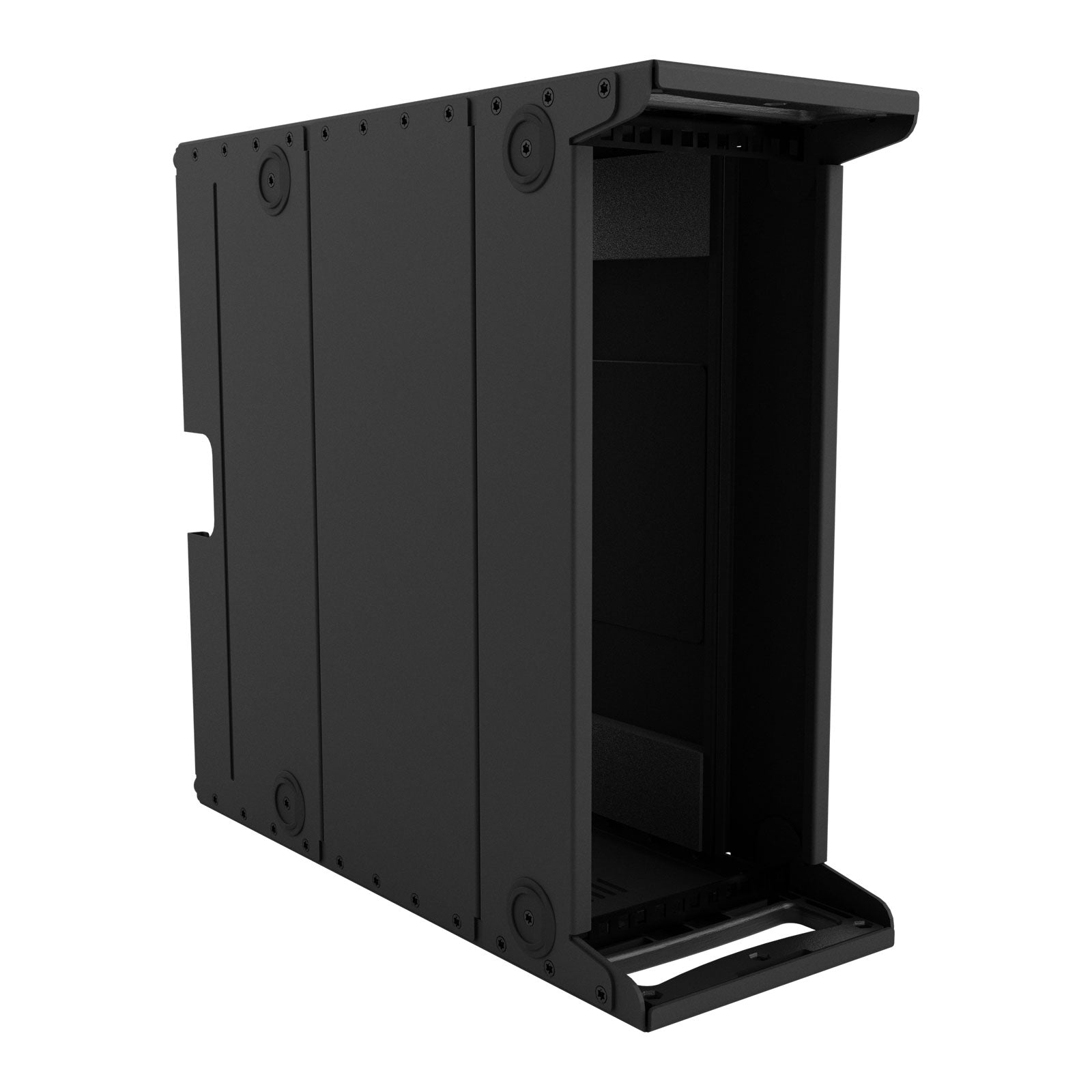 AluPro 4U - Full size with cable cutout (ventilated)