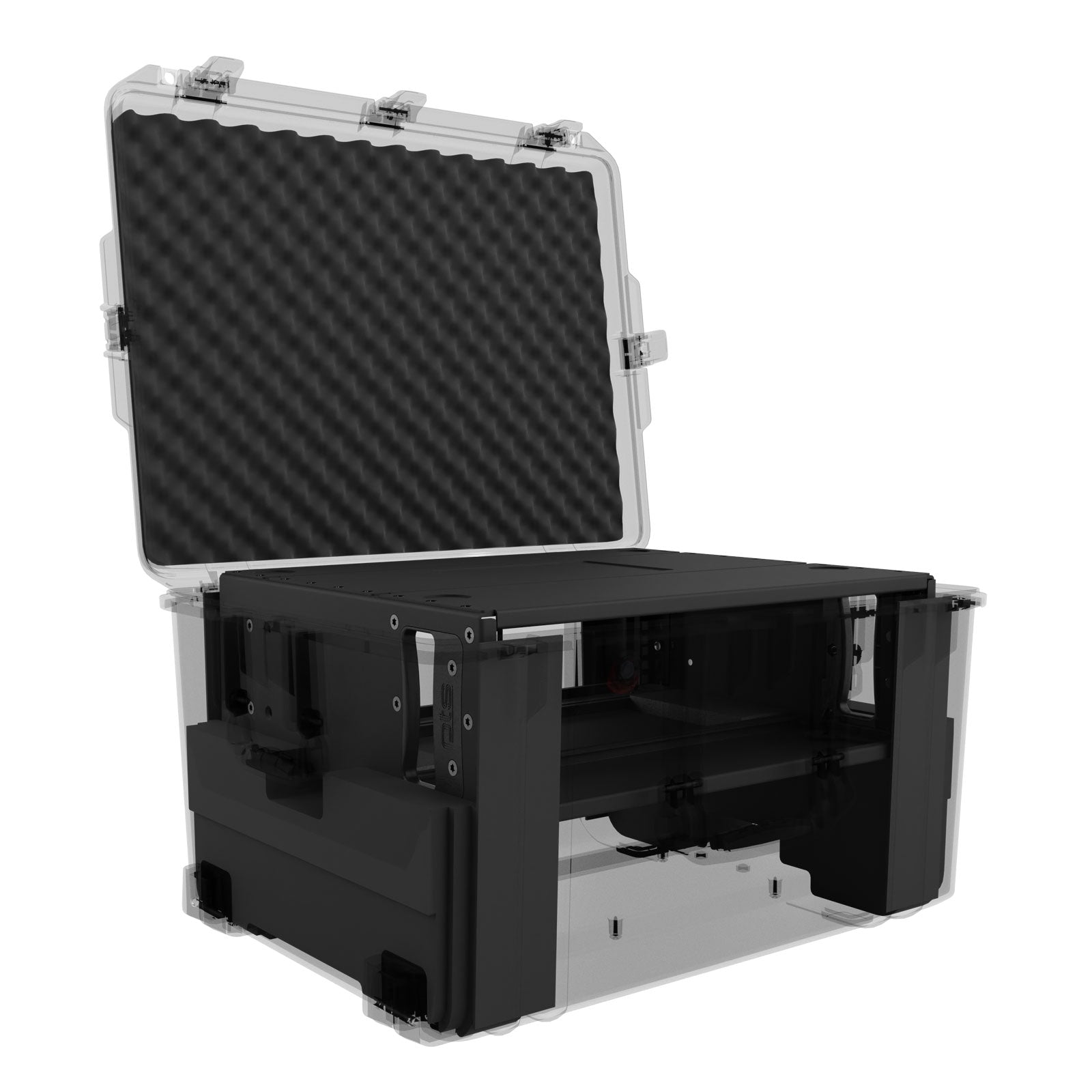 AluPro 3U Shallow Flyrack