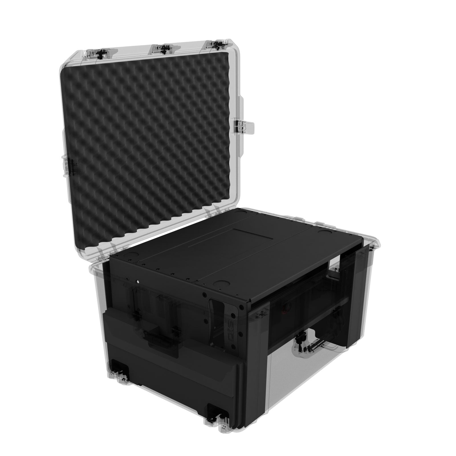 AluPro 3U Shallow Flyrack