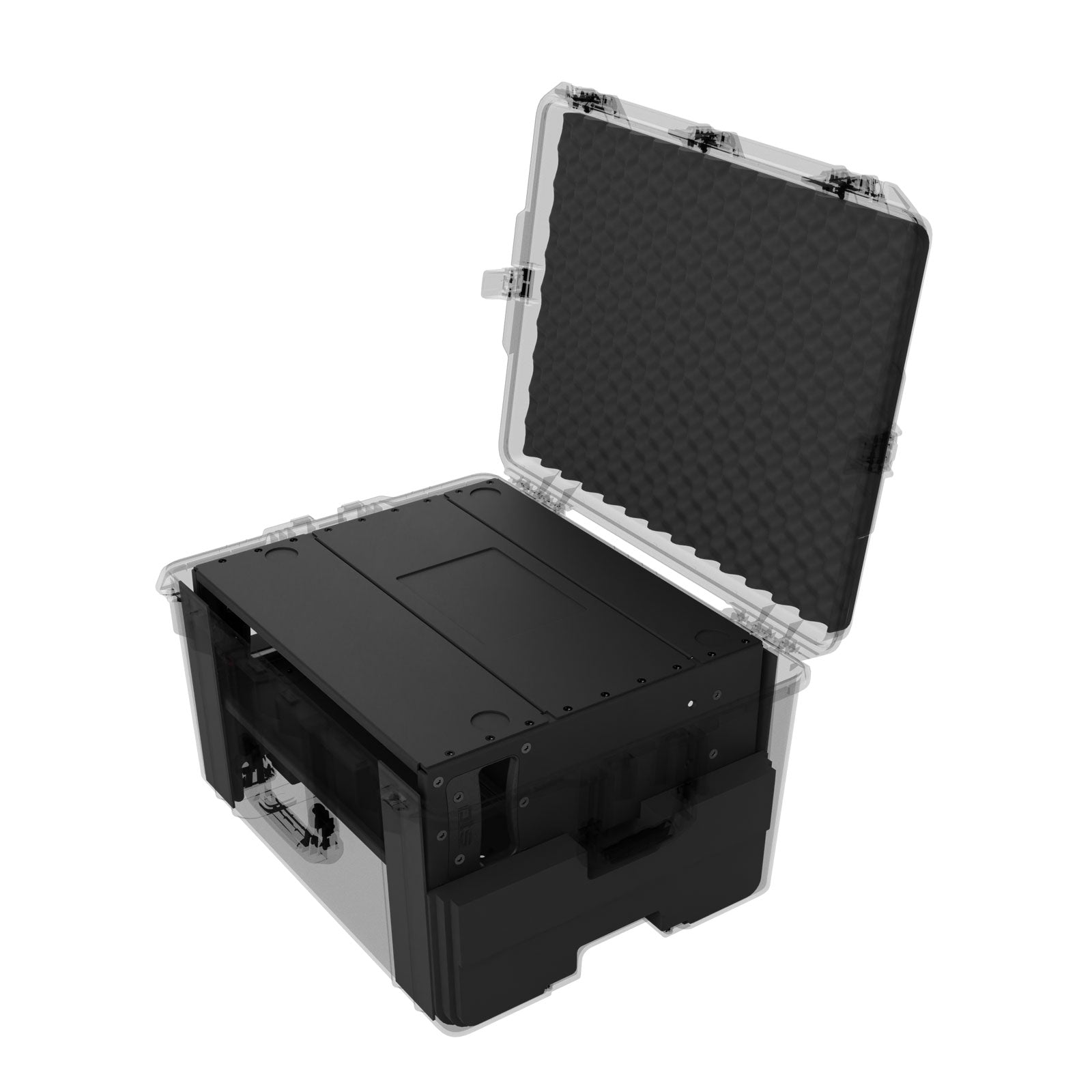 AluPro 3U Shallow Flyrack