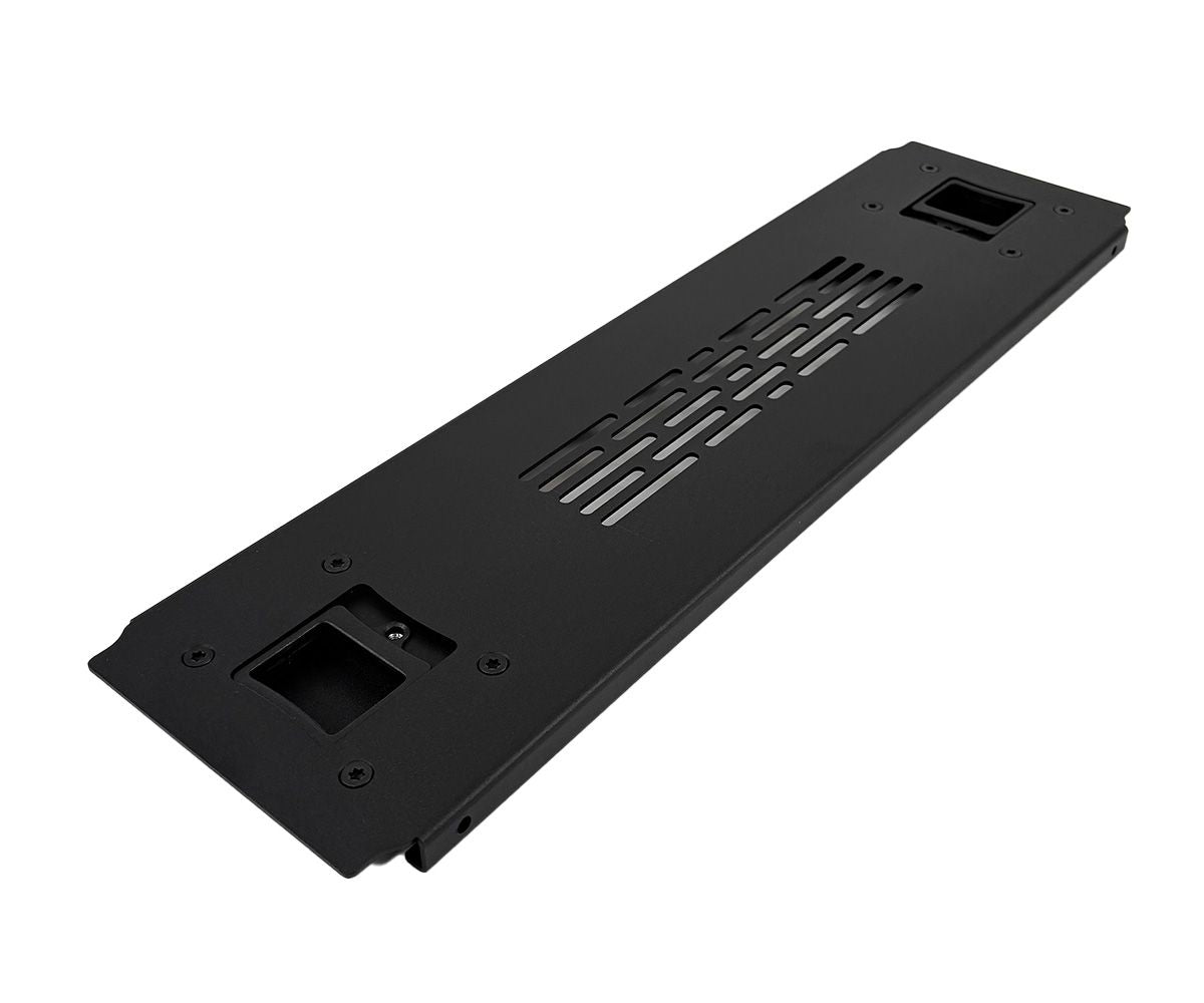 3U Rear cover (ventilated)