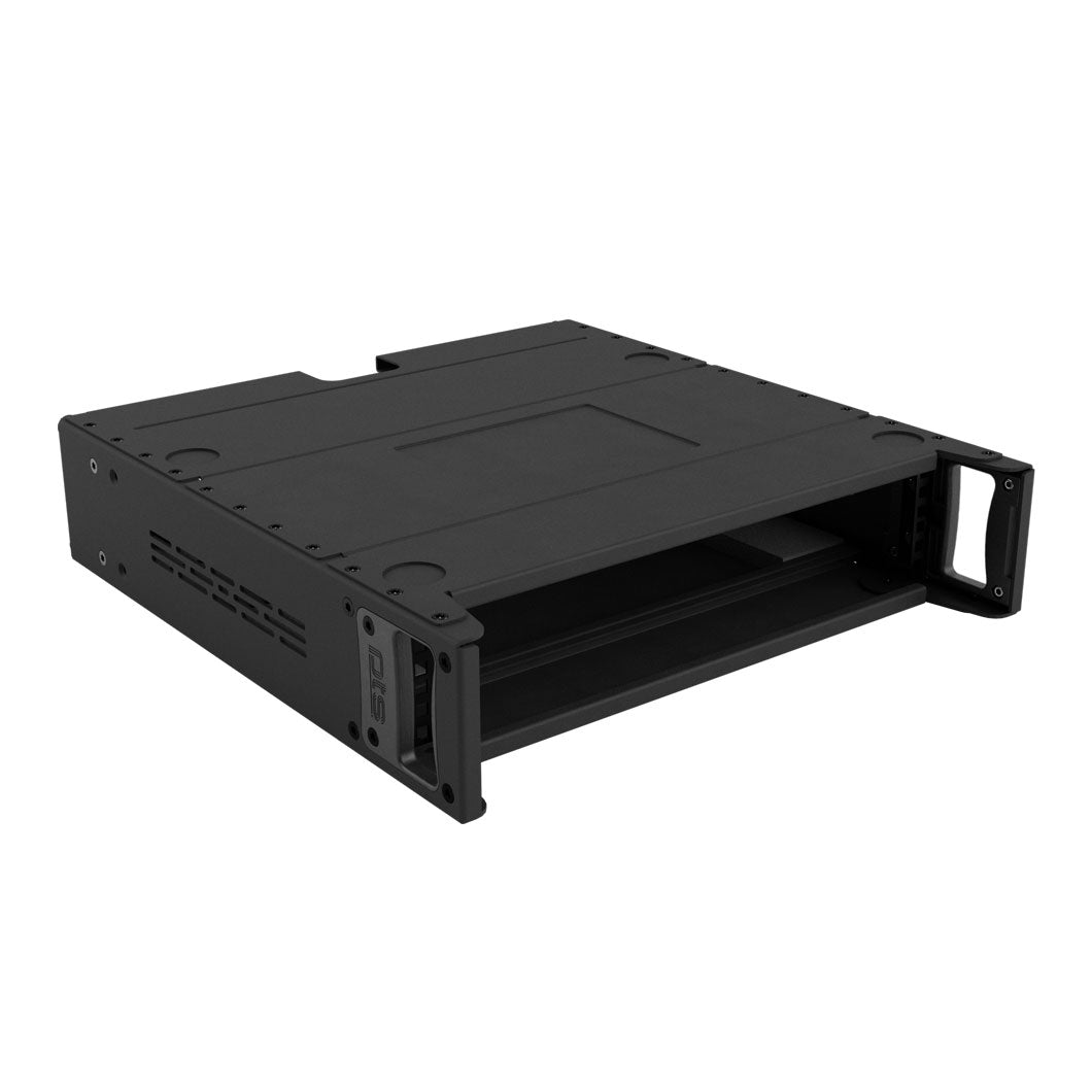 AluPro 2U - Full size with cable cutout (ventilated)
