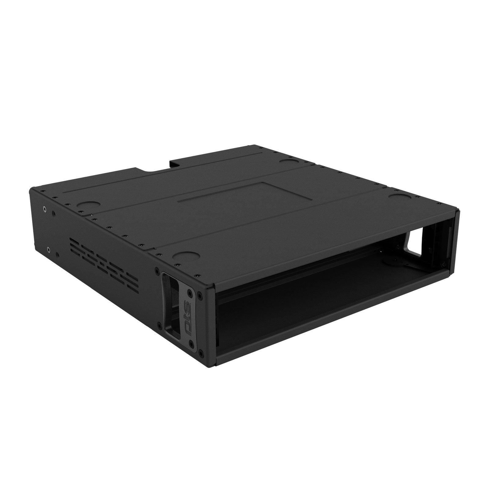 AluPro 2U - Full size with cable cutout (Max depth, ventilated)