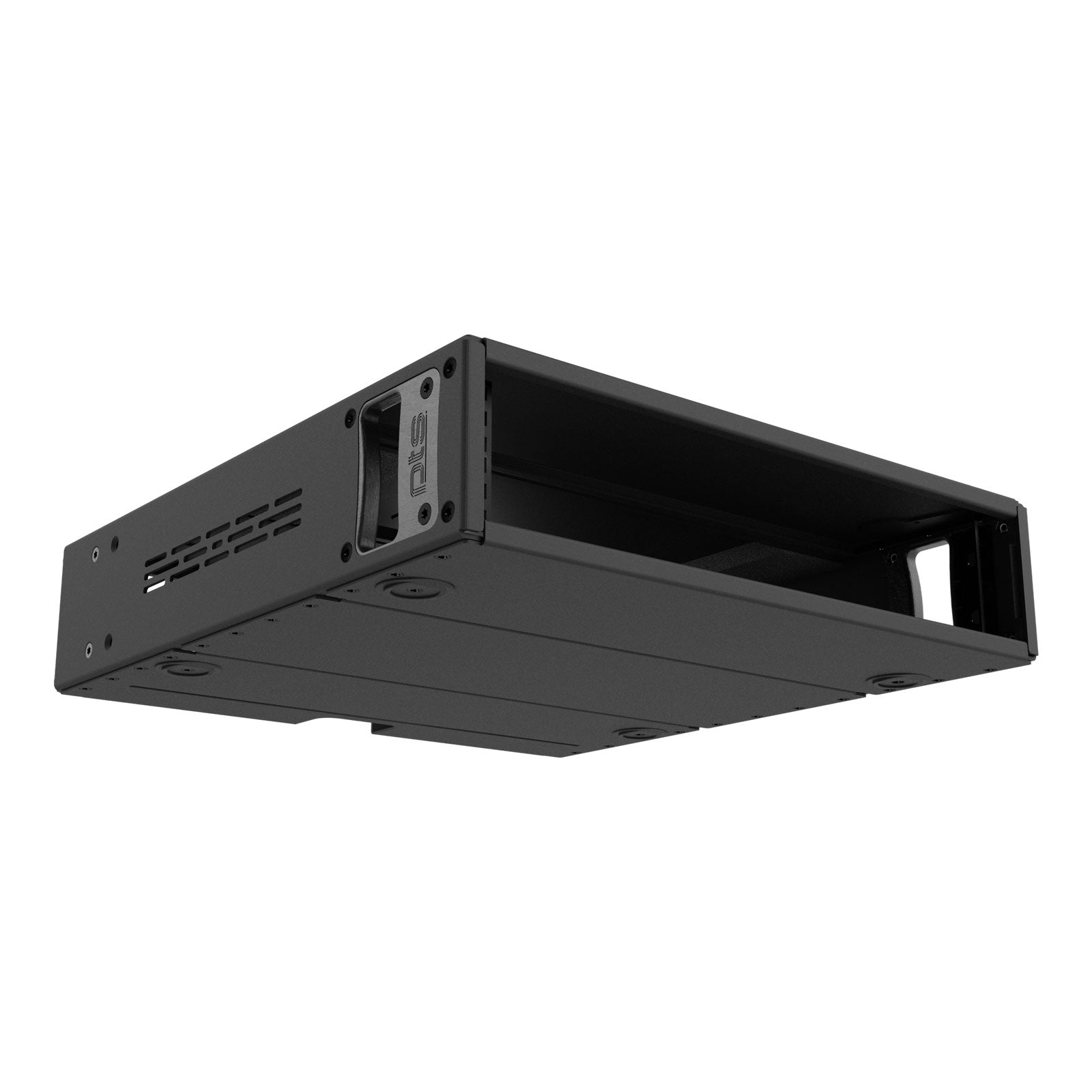 AluPro 2U - Full size with cable cutout (Max depth, ventilated)