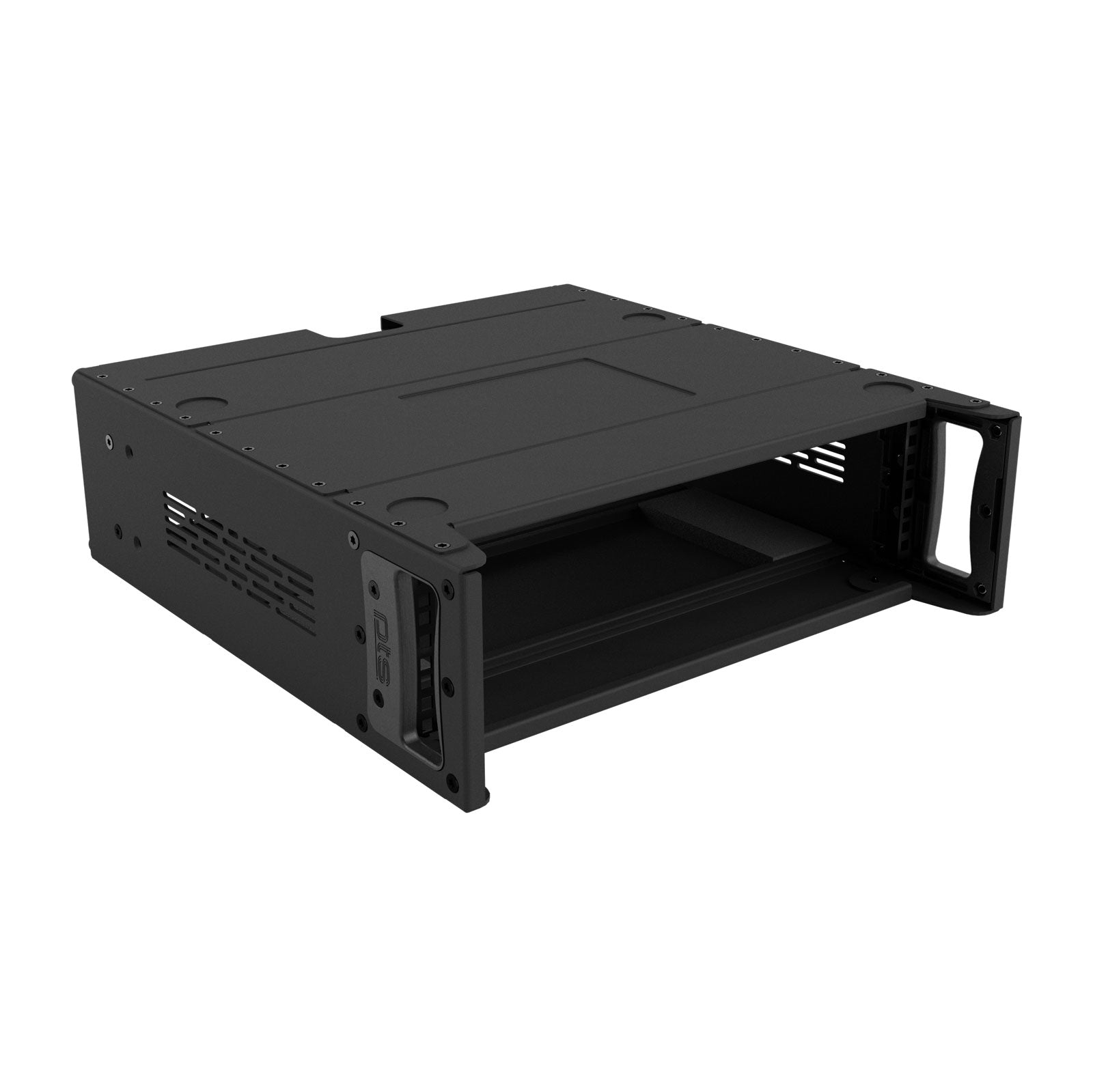 AluPro 3U - Full size with cable cutout (ventilated)