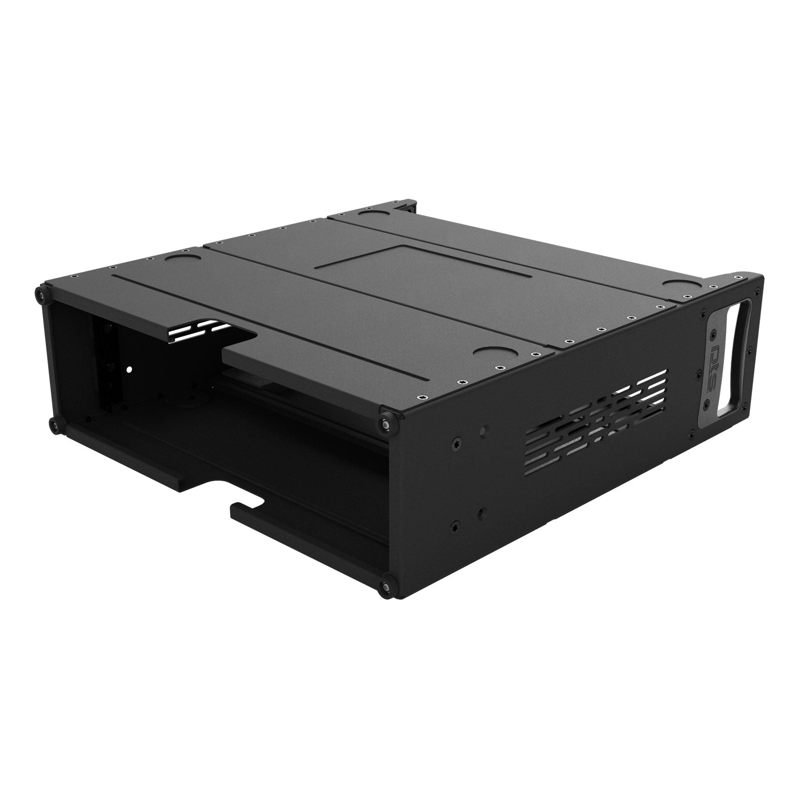 AluPro 3U - Full size with cable cutout (ventilated)
