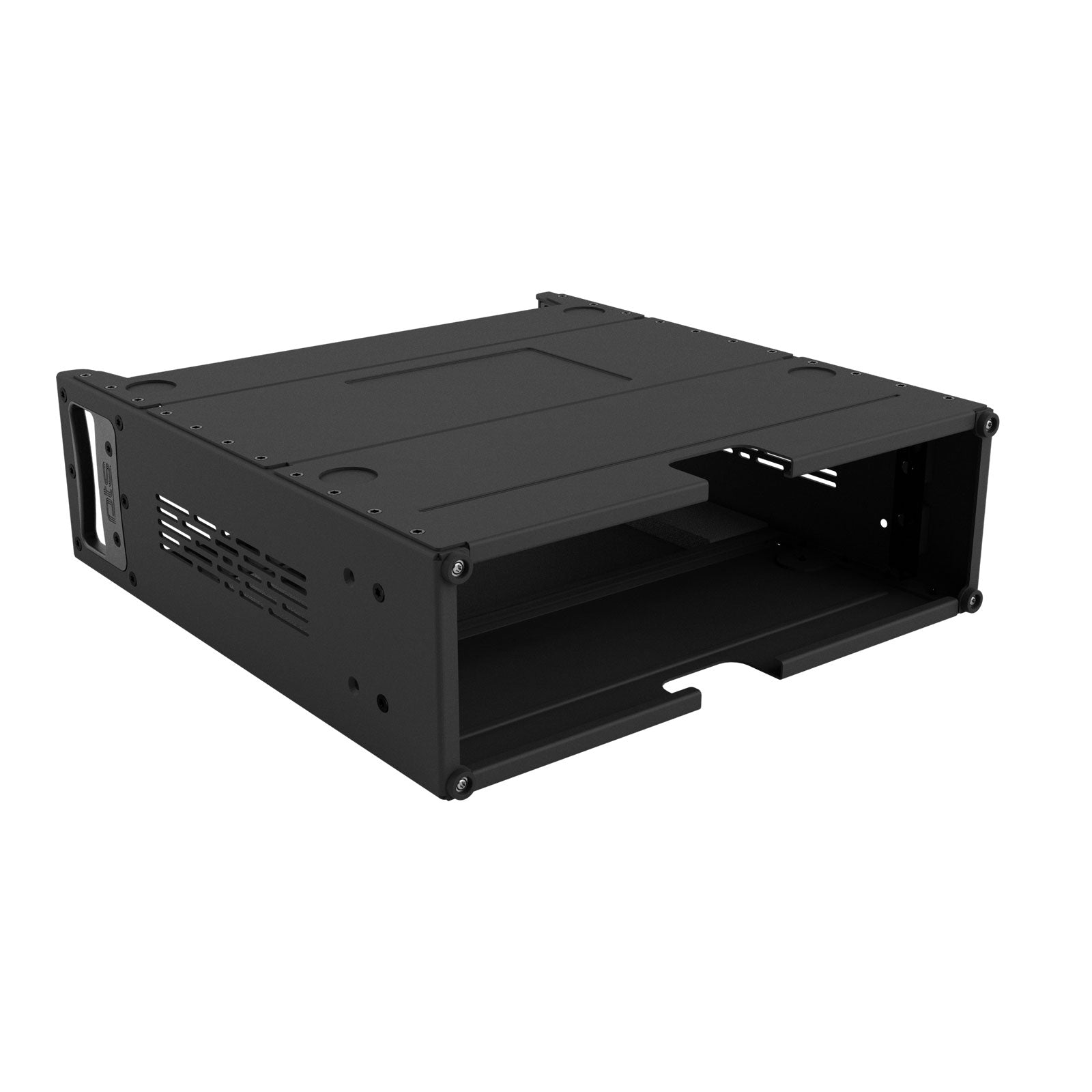 AluPro 3U - Full size with cable cutout (ventilated)