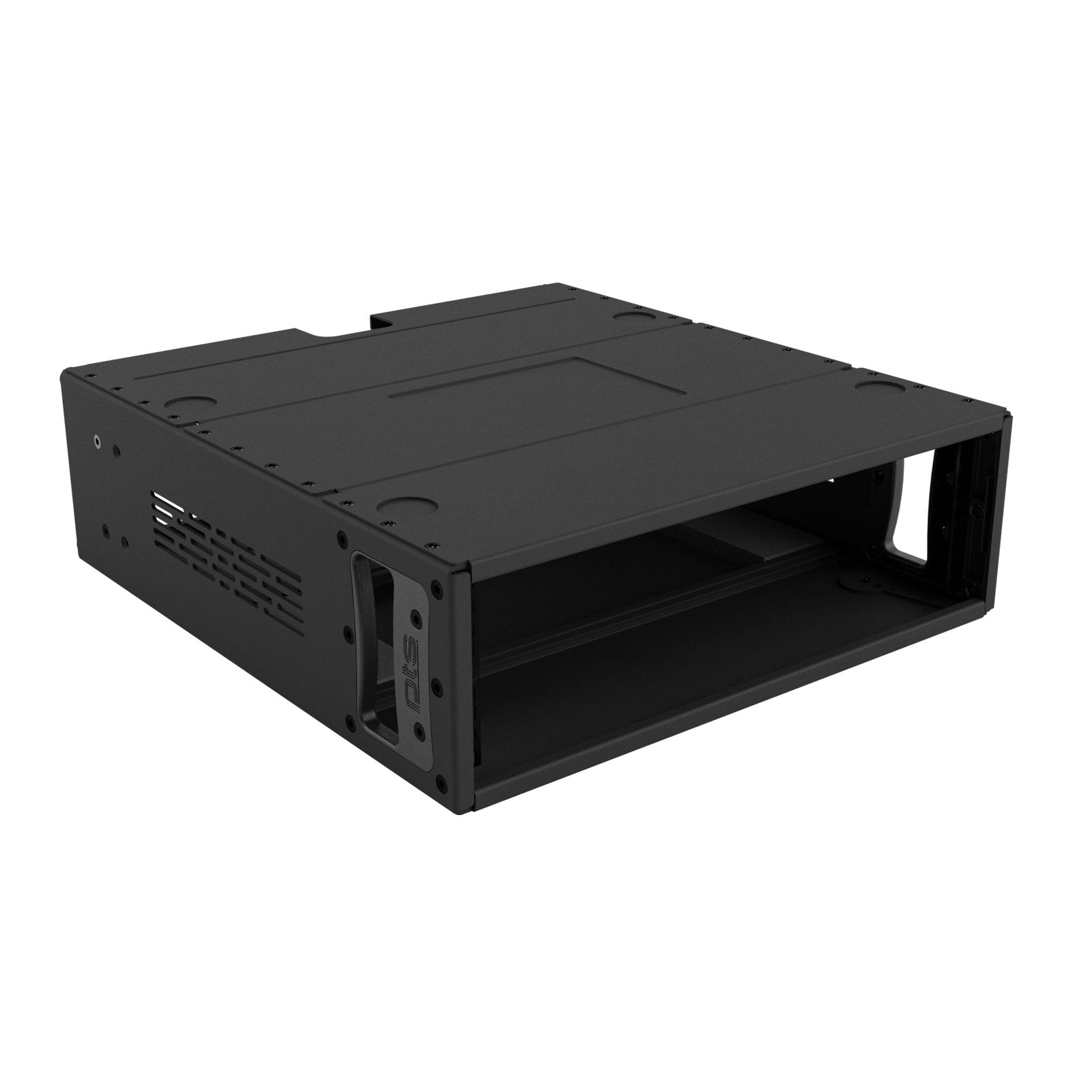 AluPro 3U - Full size with cable cutout (Max depth, ventilated)