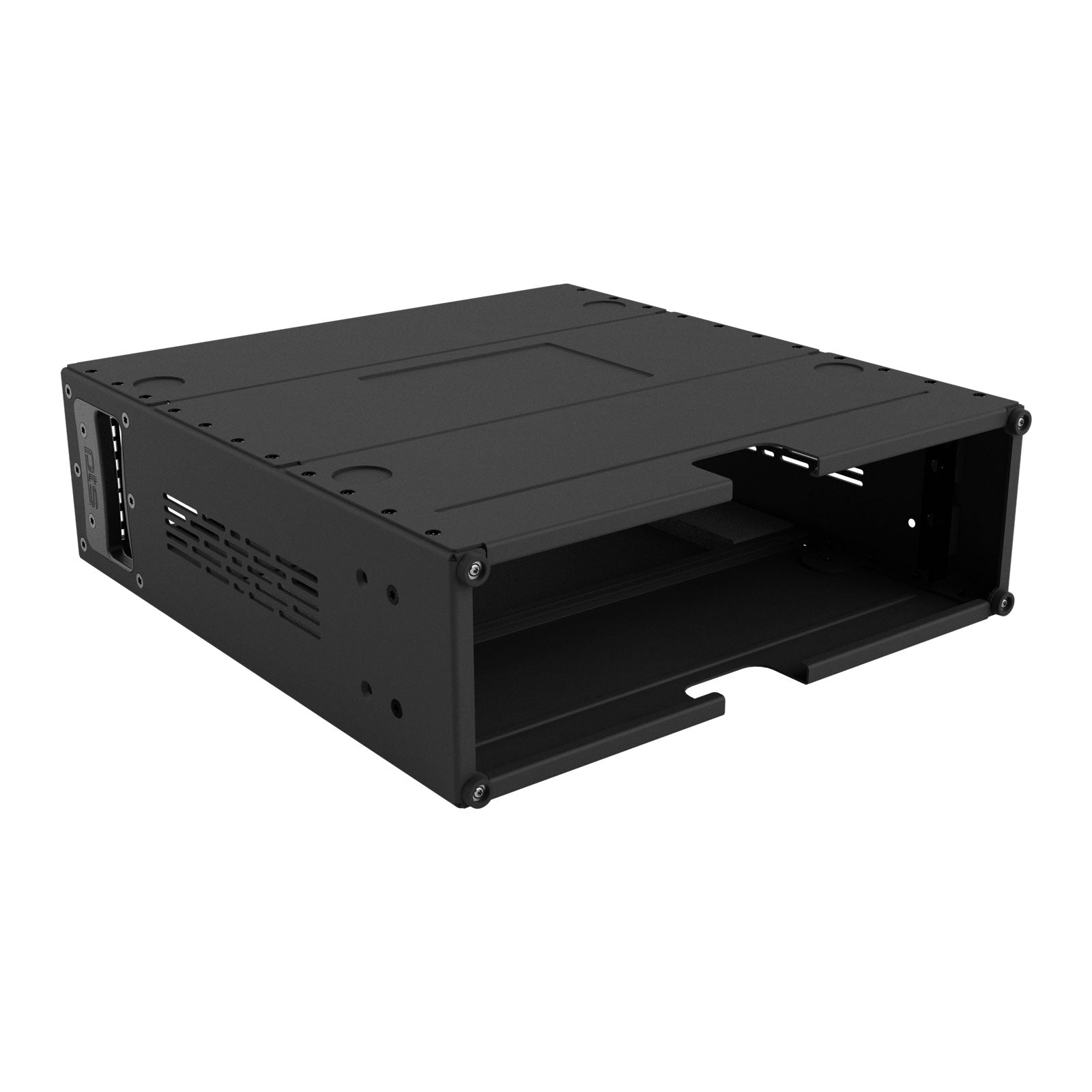 AluPro 3U - Full size with cable cutout (Max depth, ventilated)