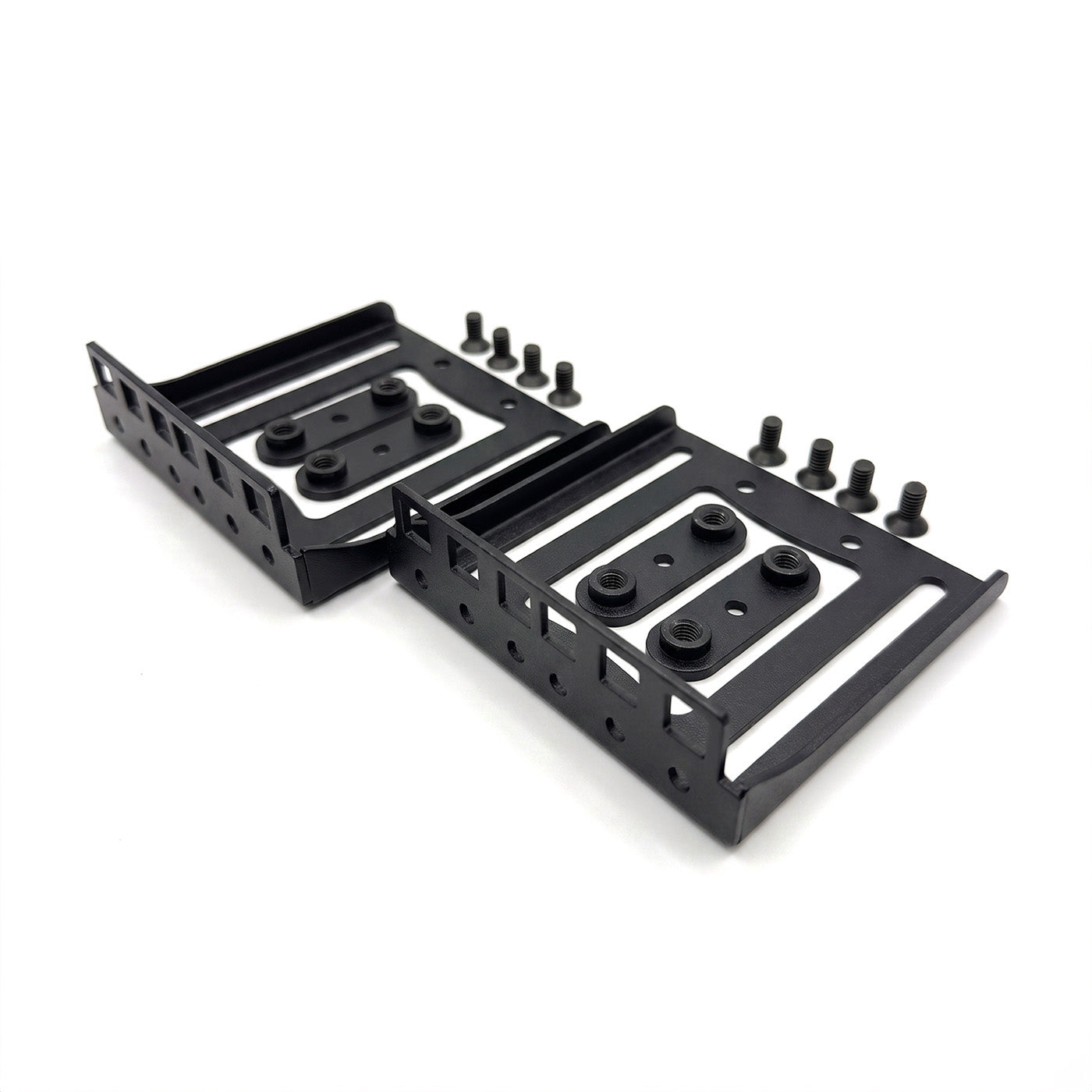AluPro Sliding Rack Strip 2U Kit (rear)
