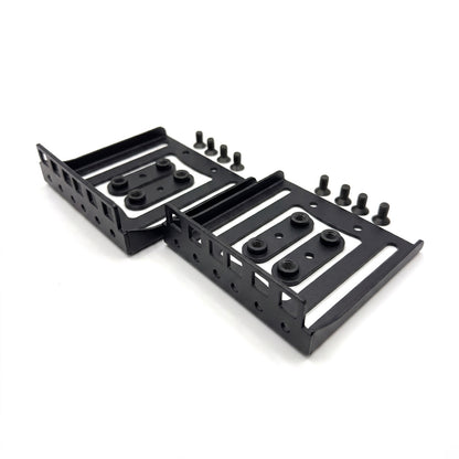 AluPro Sliding Rack Strip 2U Kit (rear)