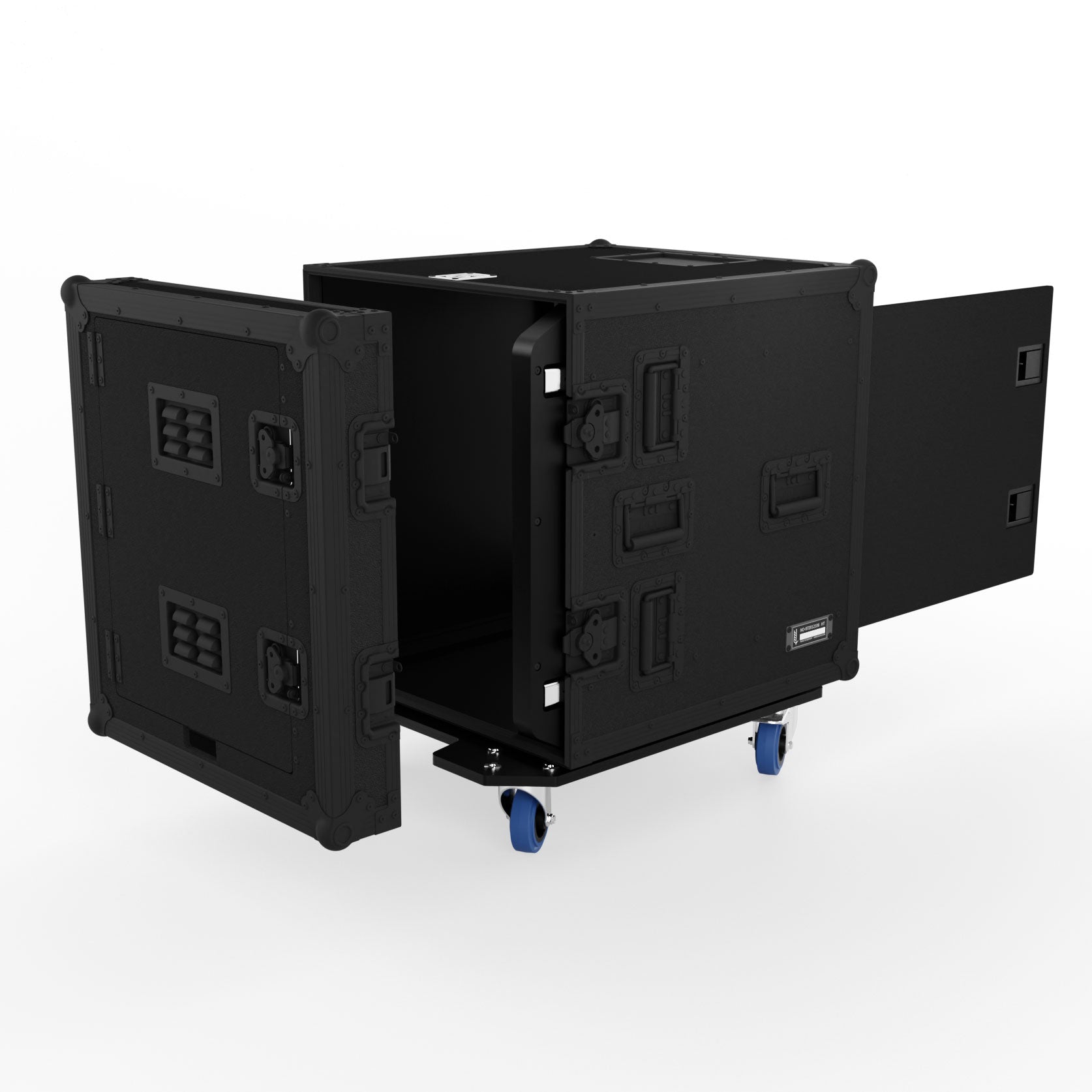 PTS 80 Cabinet Black w/sliding door