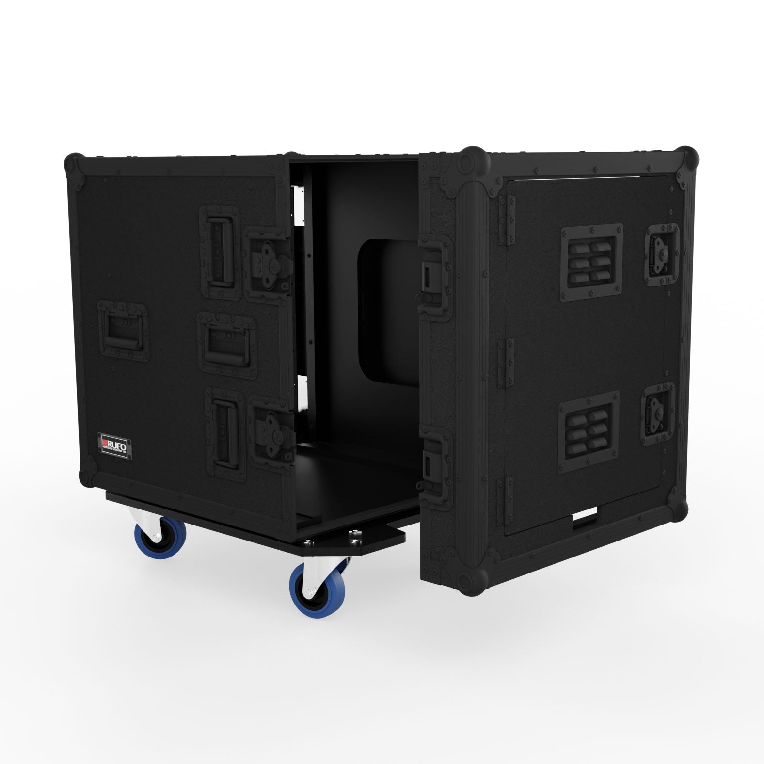 PTS 80 Cabinet Black w/sliding door