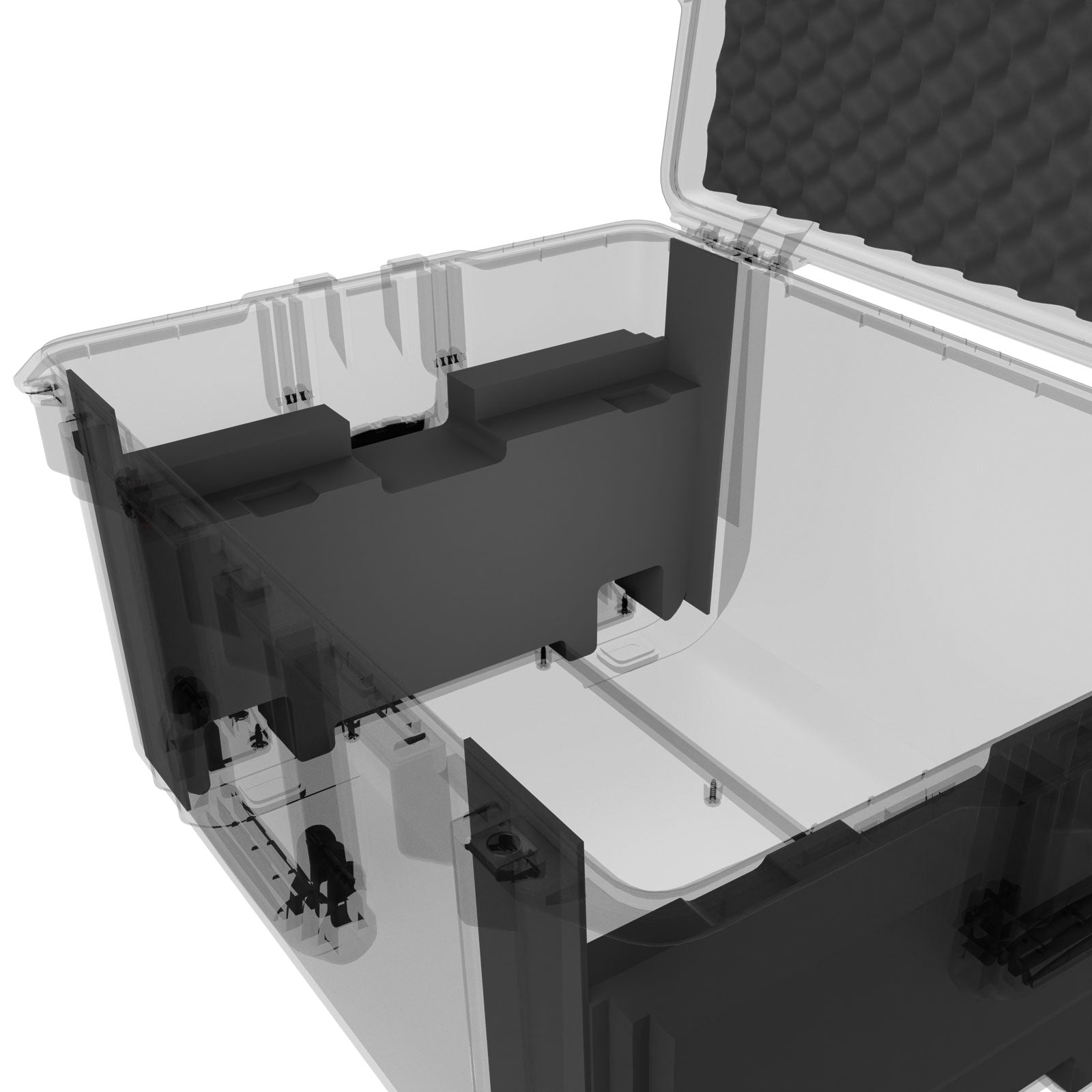 Foam insert 2U Shallow  in Peli™ Air 1637