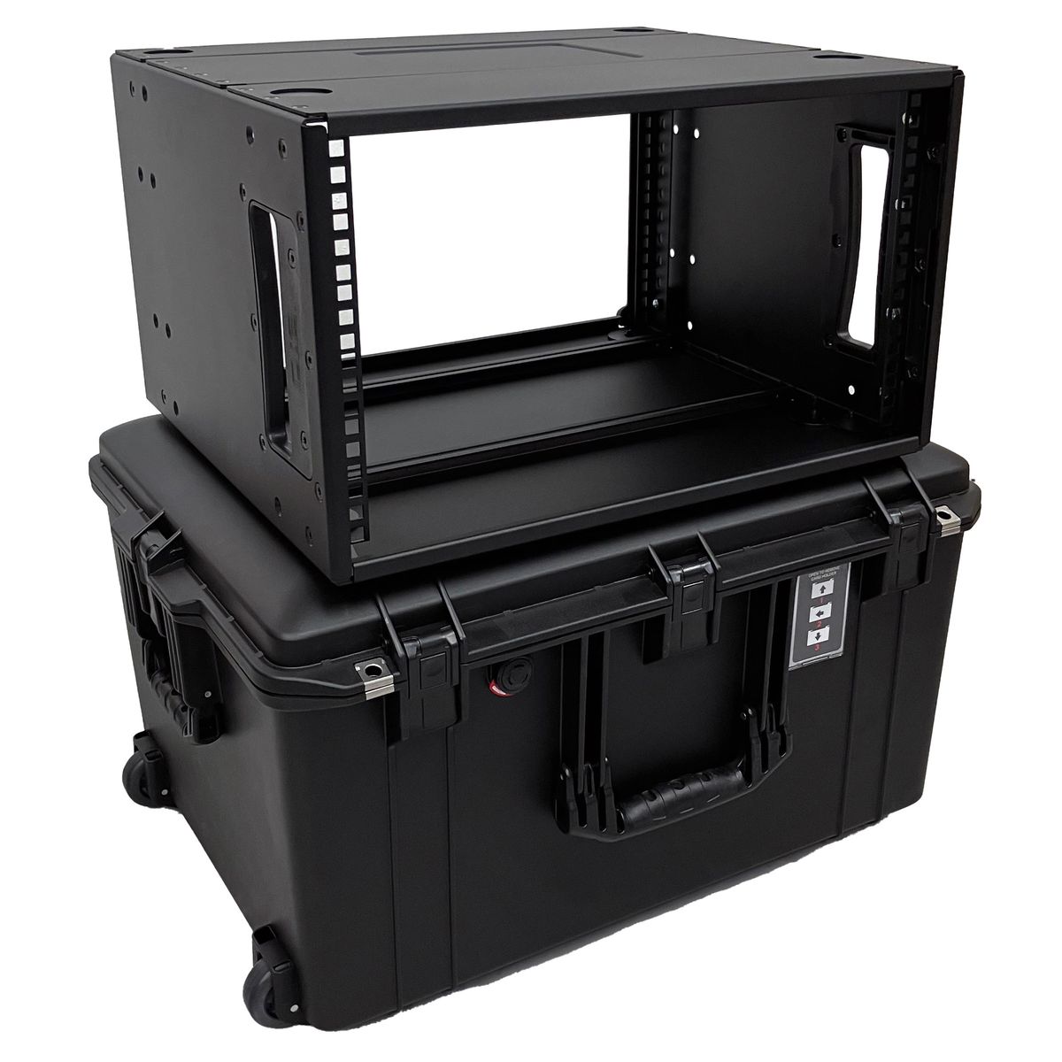 AluPro 6U Shallow Flyrack