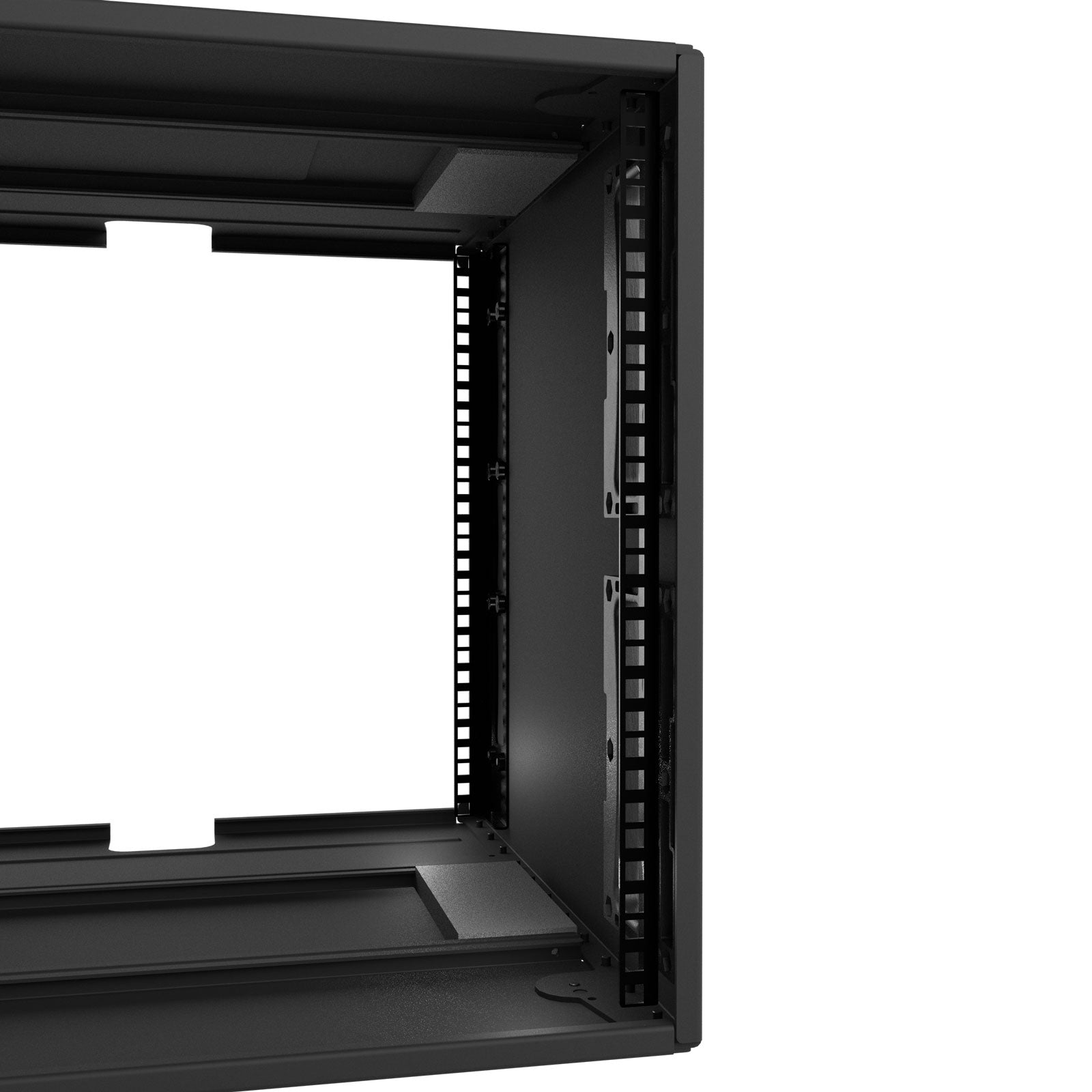 AluPro 10U - Full size with cable cutout (Max depth)