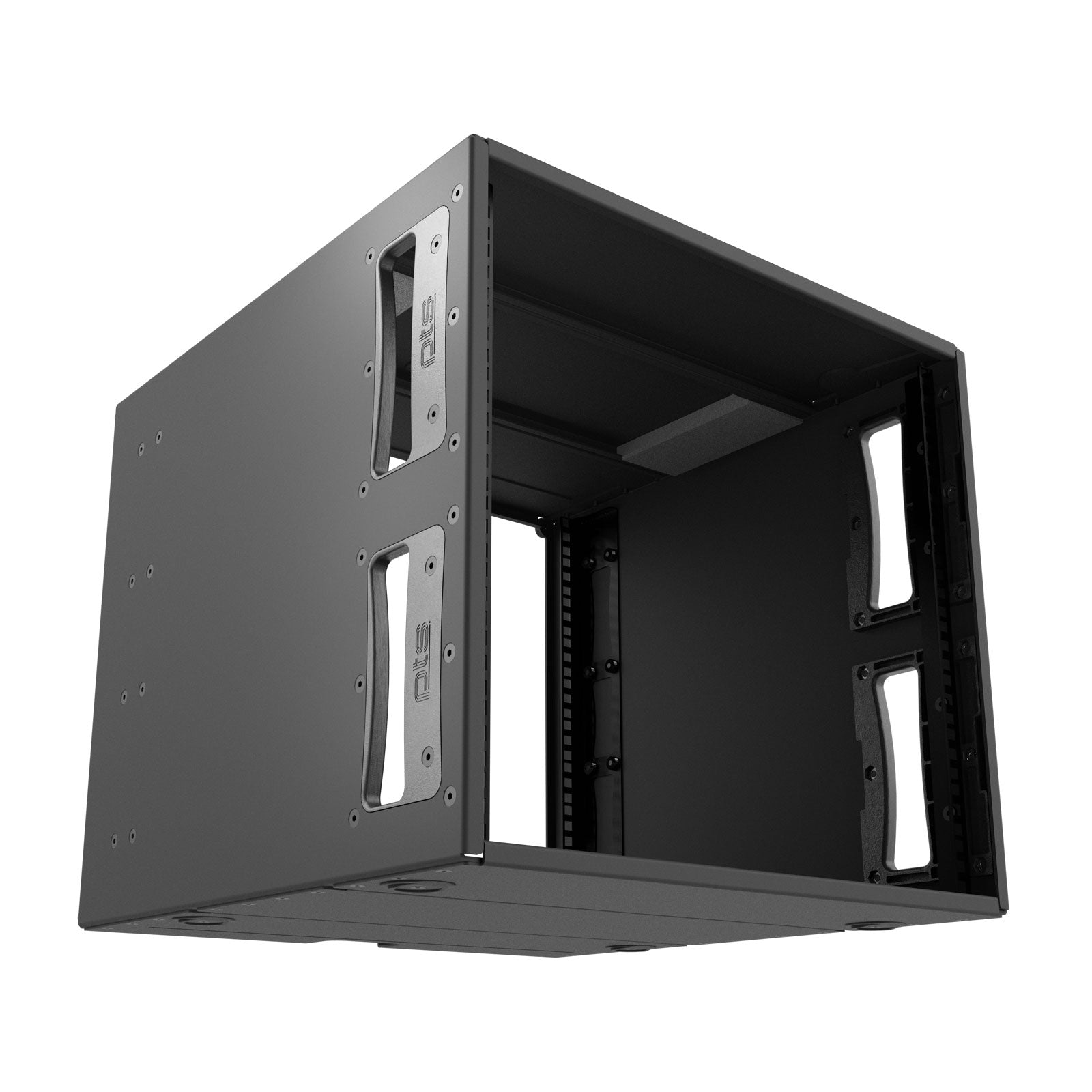AluPro 10U - Full size with cable cutout (Max depth)