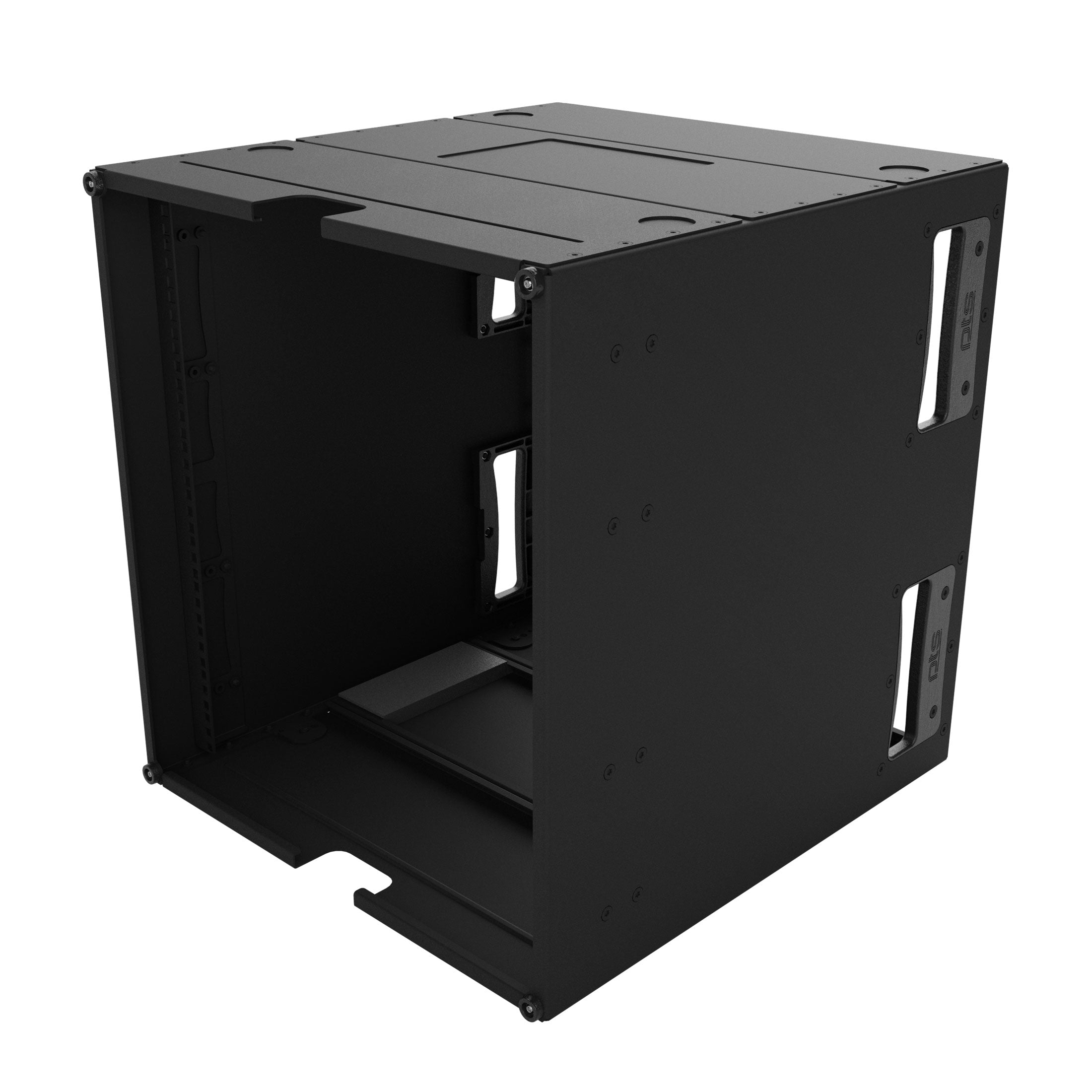 AluPro 12U Full size with cable cutout (Max depth)