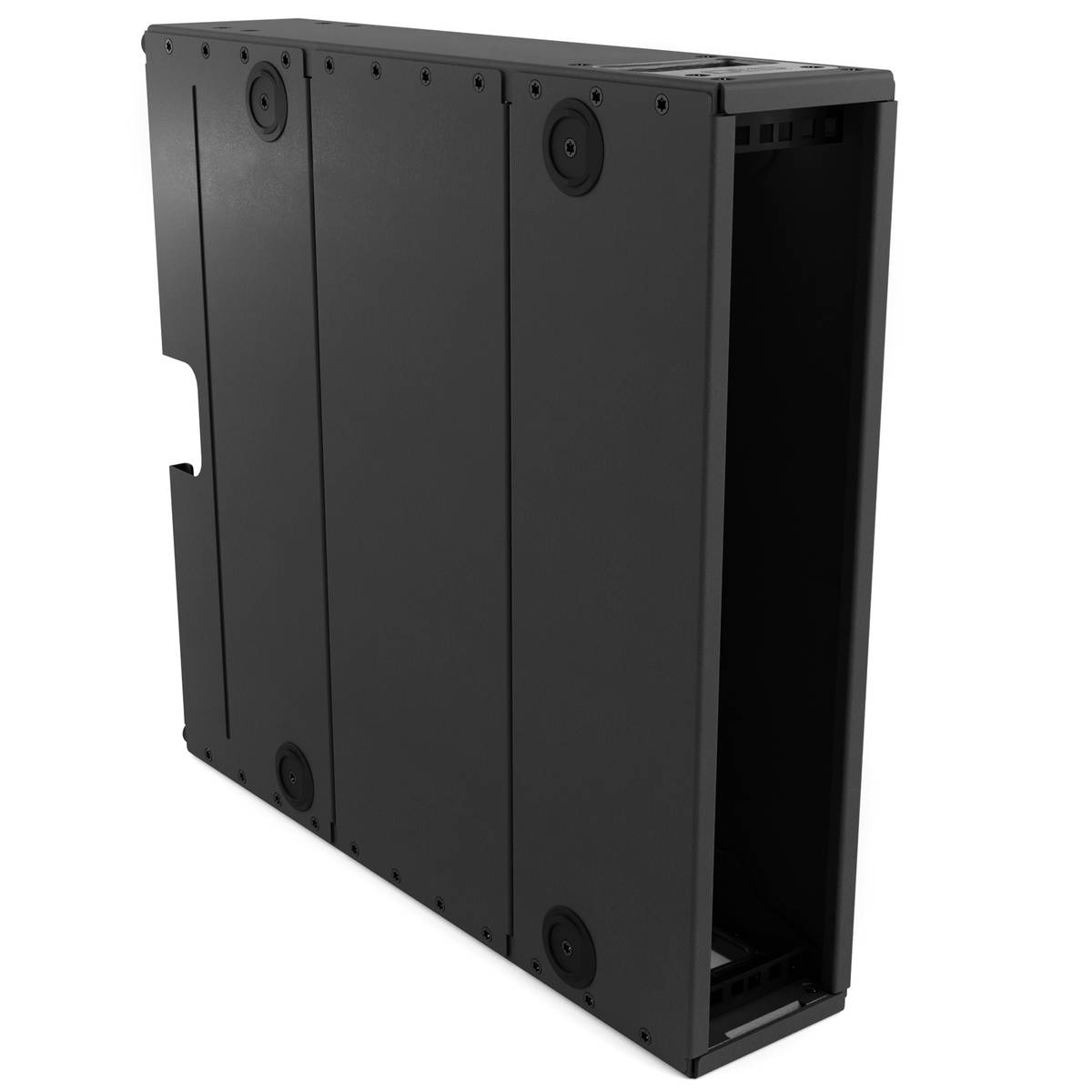 AluPro 2U - Full size with cable cutout (Max depth)