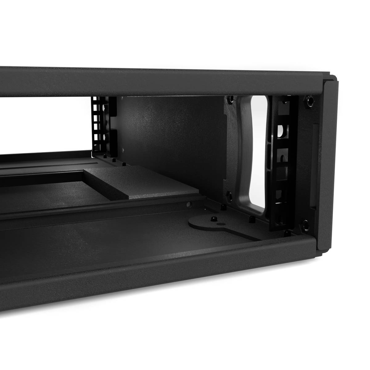 AluPro 2U - Full size with cable cutout (Max depth)