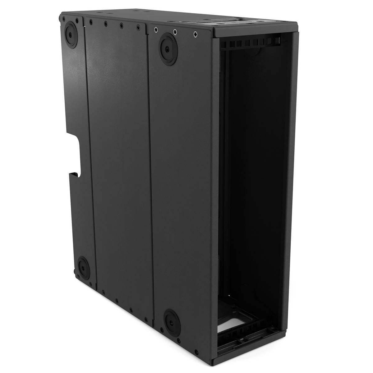AluPro 3U - Shallow with cable cutout (Max depth)