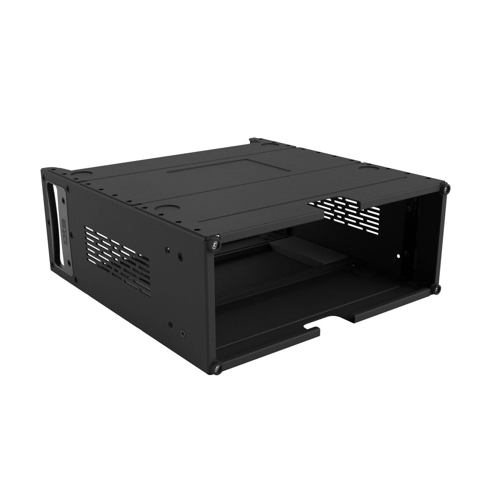 AluPro 4U - Full size with cable cutout (ventilated)