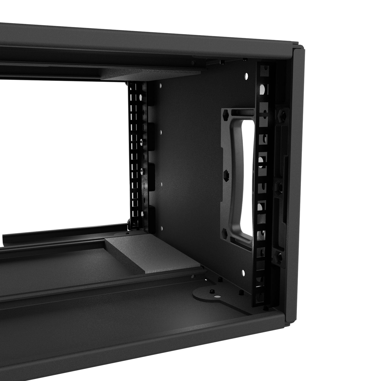 AluPro 5U - Shallow with cable cutout (Max depth)