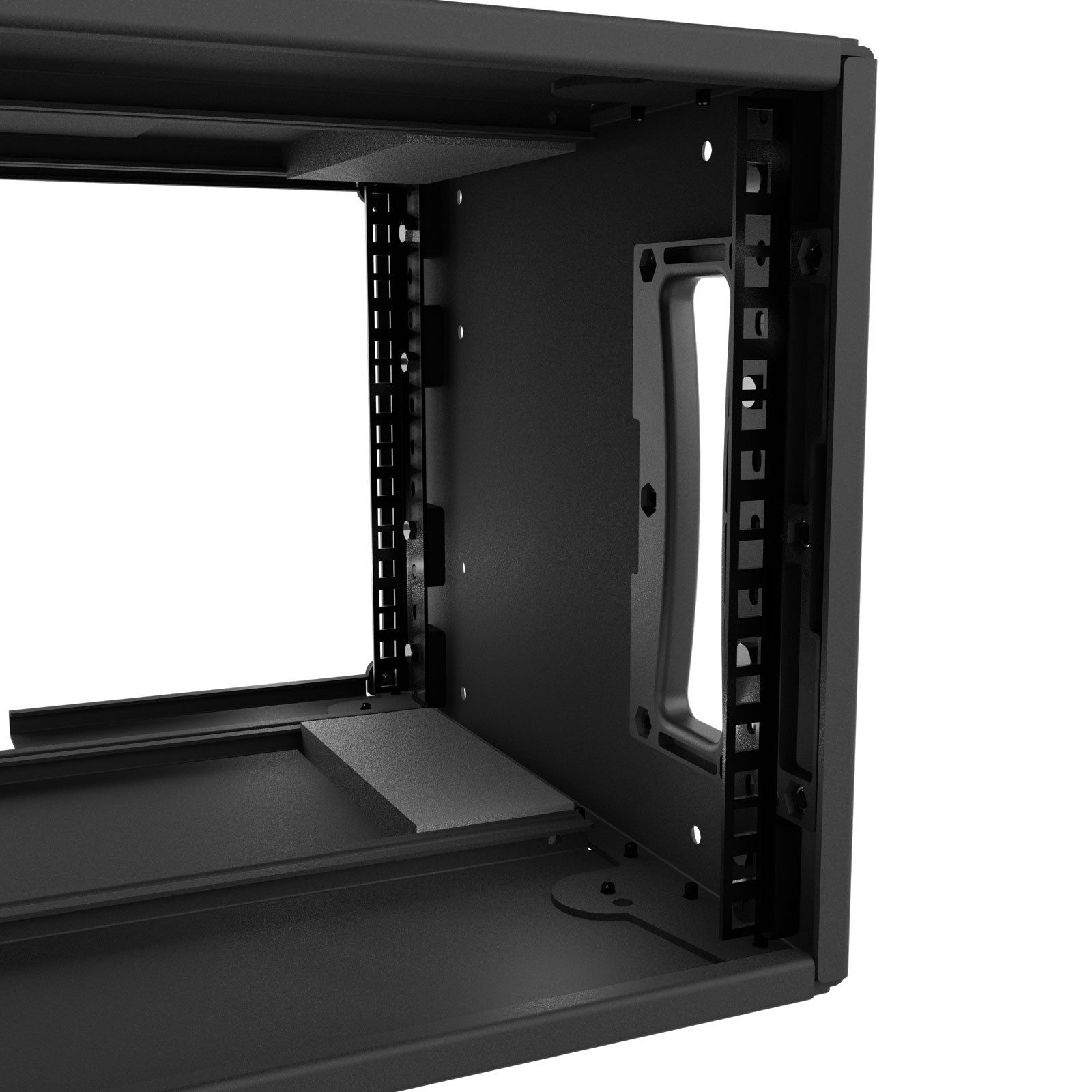 AluPro 6U - Shallow with cable cutout (Max depth)