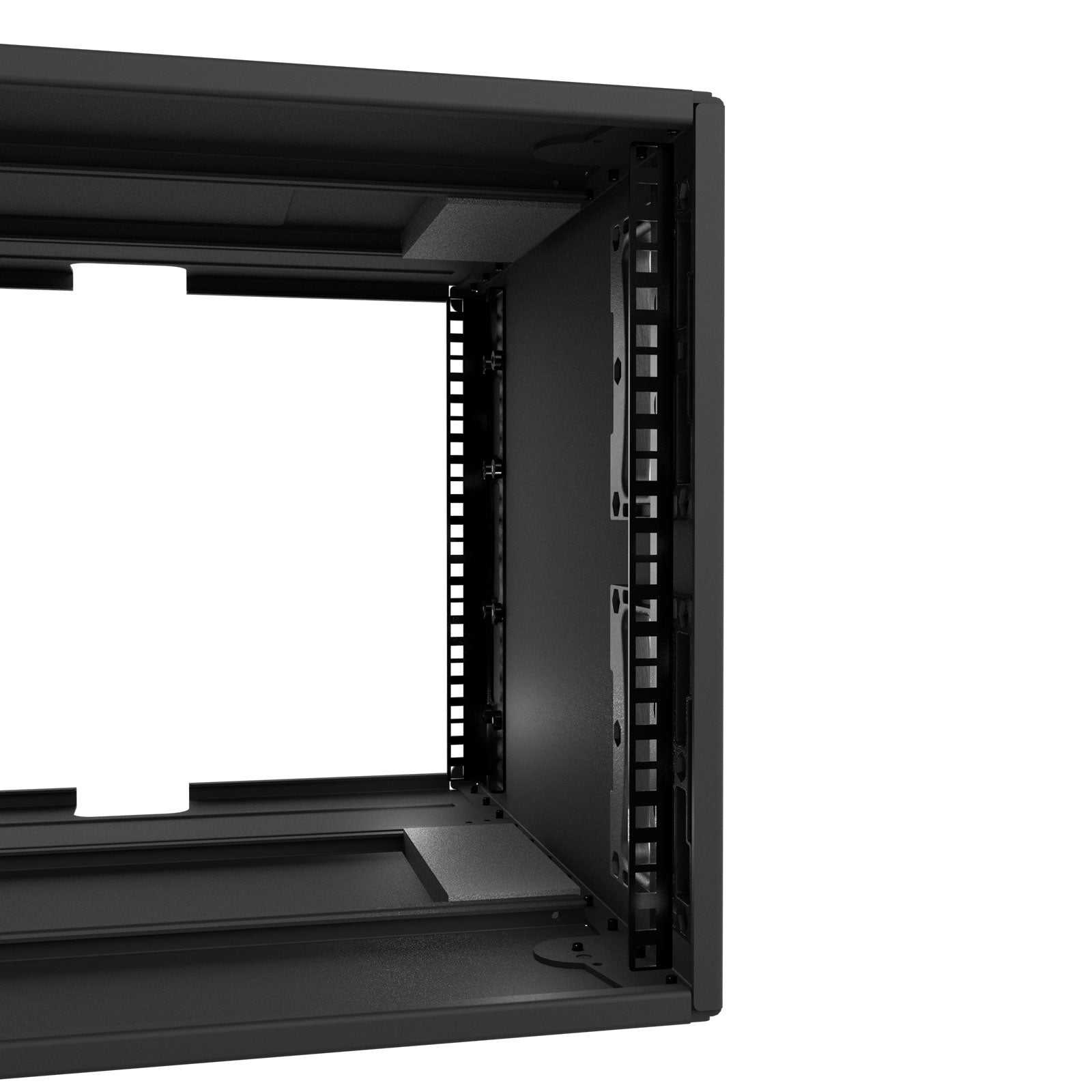 AluPro 8U - Full size with cable cutout (Max depth)