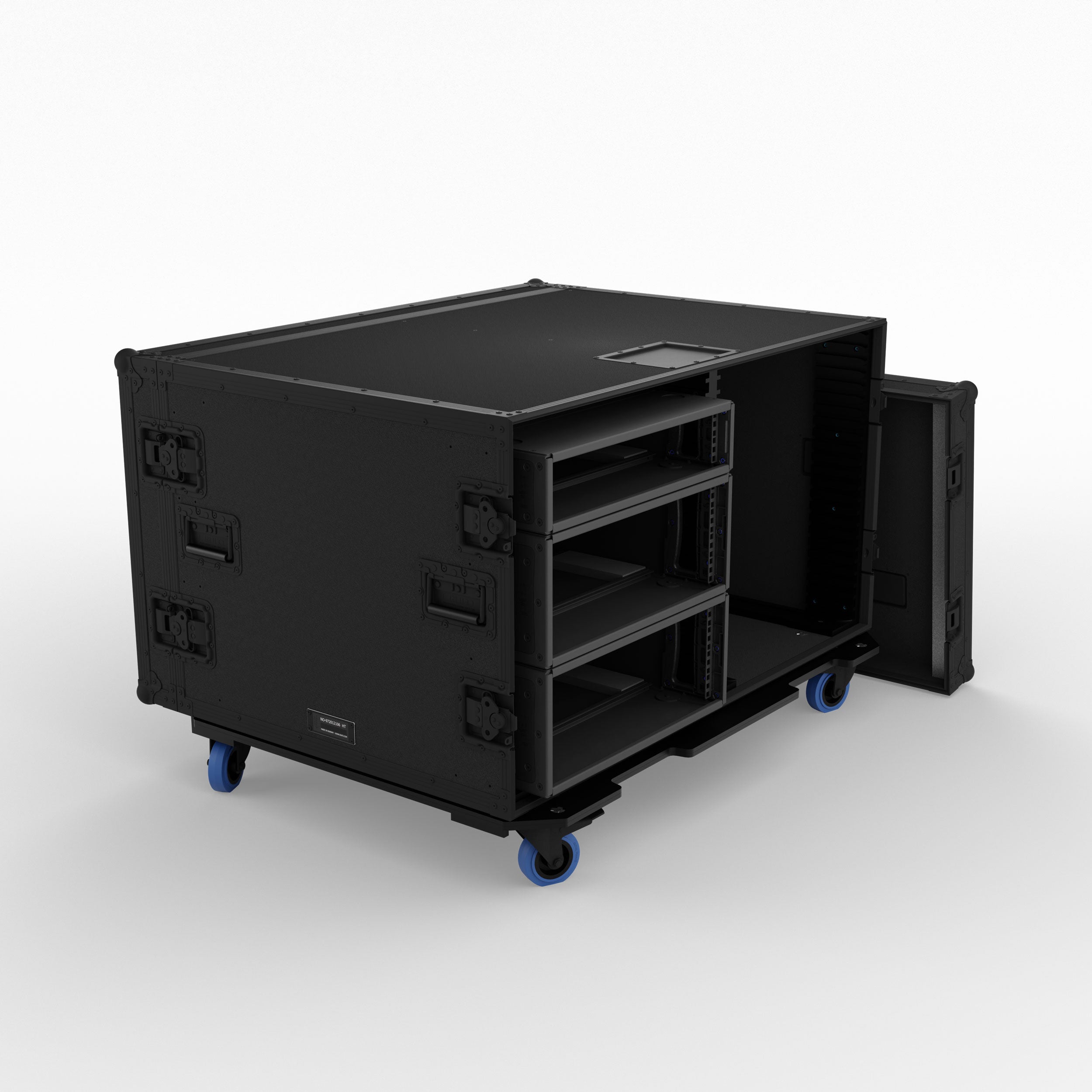 PTS 80 Cabinet Double Deep - Black (Basic)