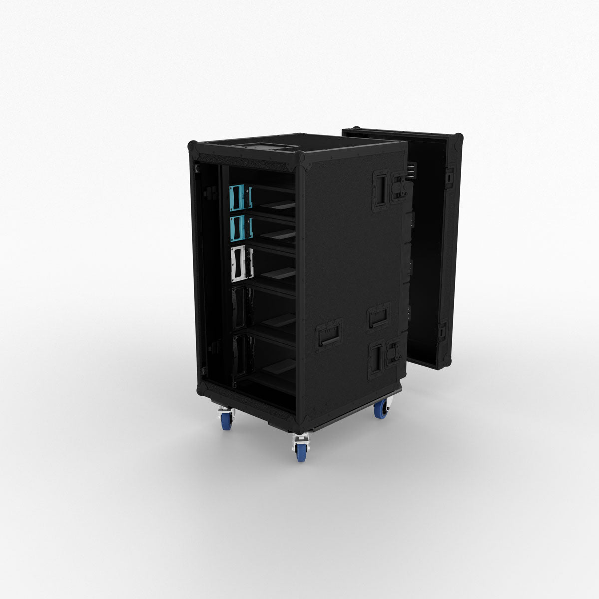 PTS 120 Cabinet Black w/sliding door