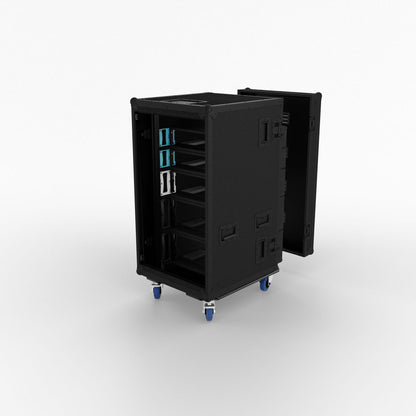 PTS 120 Cabinet Black w/sliding door