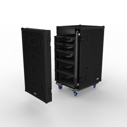 PTS 120 Cabinet Black w/sliding door