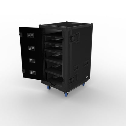 PTS 120 Cabinet Black w/sliding door